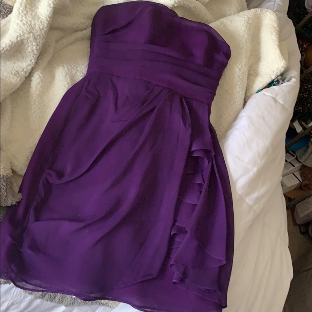 Jim hjelm occasions strapless tea dresss